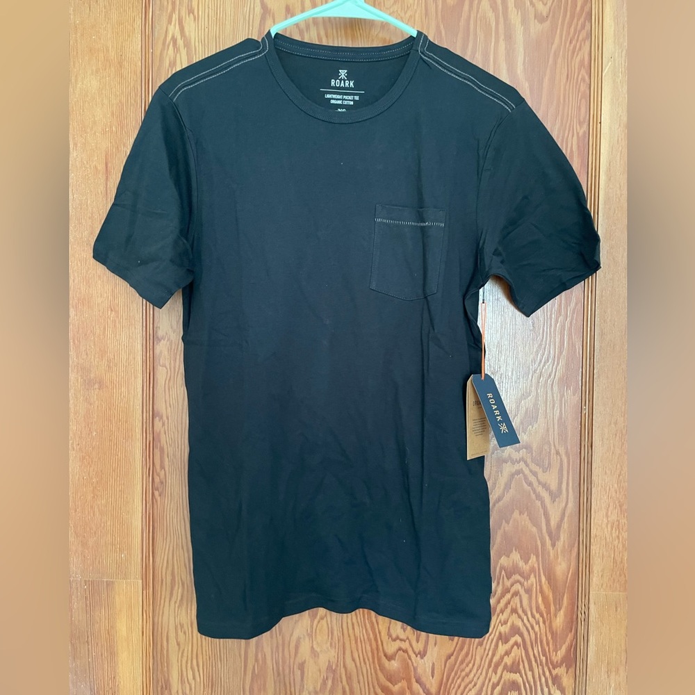 Roark organic cotton pocket tee NWT